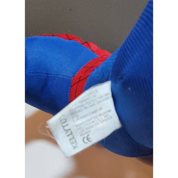 Kellytoy Marvel Spider Man 12" Plush Stuffed Action Figure Toy Red Blue - Picture 3 of 3